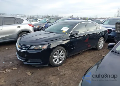 2017 Chevrolet Impala 1Lt from USA, damaged, VIN 2G1105S31H9180060